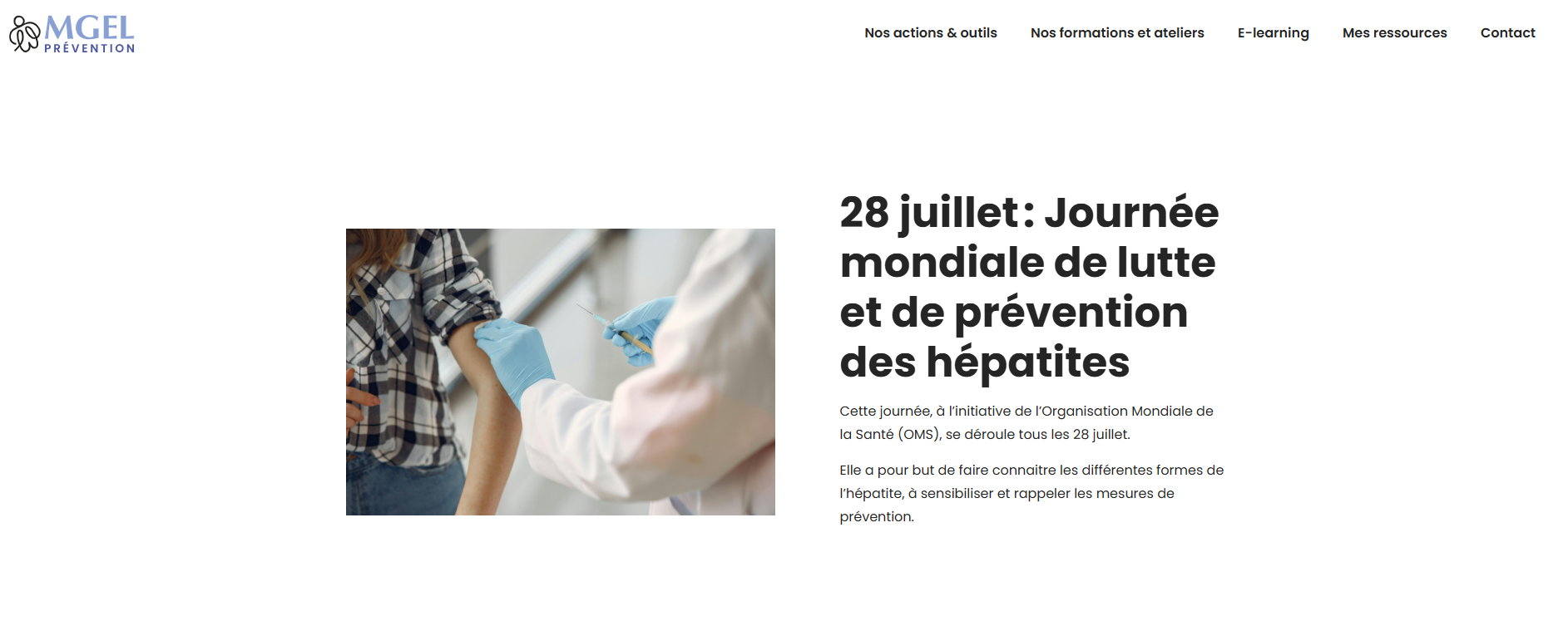 article hépatite